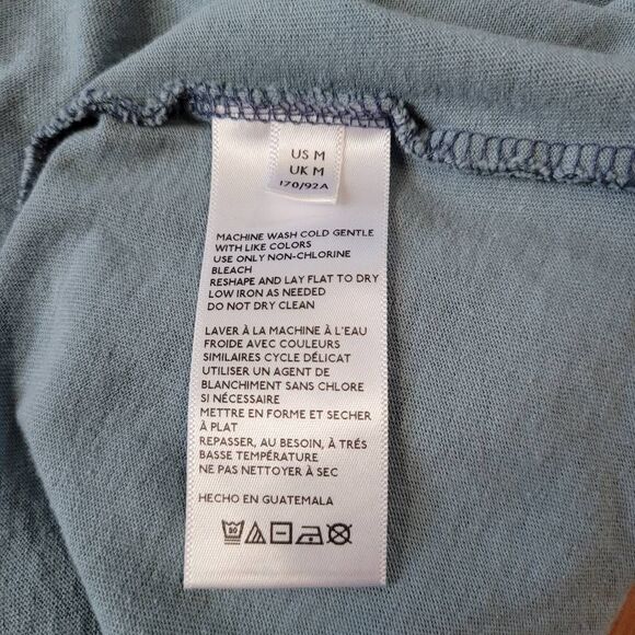 NWT Urban Outfitters medium blue babydoll top tunic dress with pockets boho - Picture 9 of 10